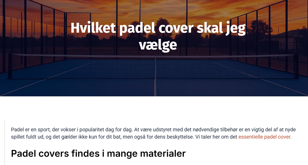 PadelTilbud Image